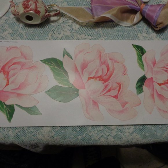 BARBIECORE PAST ROMANCE PORCELAIN, SILK, STICKERS & SUCH LOT - Picture 4 of 11